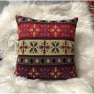 Vỏ gối sofa thổ cẩm chất vải dày dặn