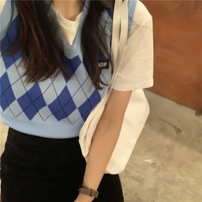 Áo Ghile Croptop Xanh Dương Phong Cách Hàn Quốc (Hàng Quảng Châu) | BigBuy360 - bigbuy360.vn