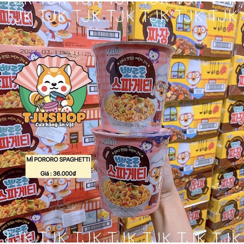 MÌ TƯƠNG ĐEN PORORO TRẺ EM 👶🏻 NỘI ĐỊA HÀN QUỐC 🇰🇷