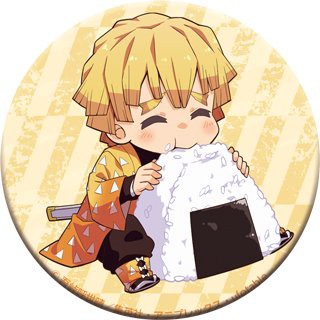 ( 1 chiếc ) Huy hiệu cái áo IN HÌNH nhân vật KIMETSU NO YAIBA VER CHUMOKBAP anime chibi dễ thương xinh xắn