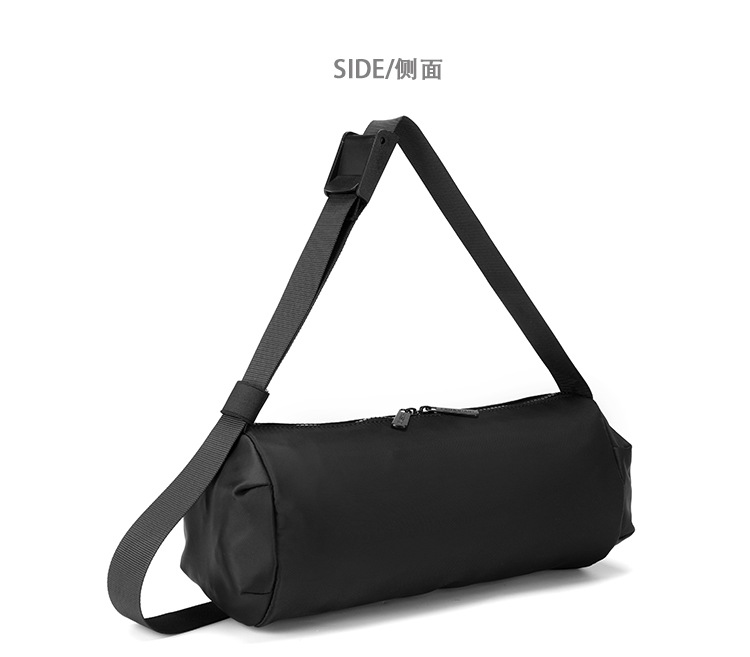 Túi đeo chéo dáng tròn chống thấm nước thiết kế mới thời trang theo phong cách hip hop dành cho nam