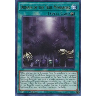 Thẻ bài Yugioh - TCG - Domain of the True Monarchs / MAGO-EN090'