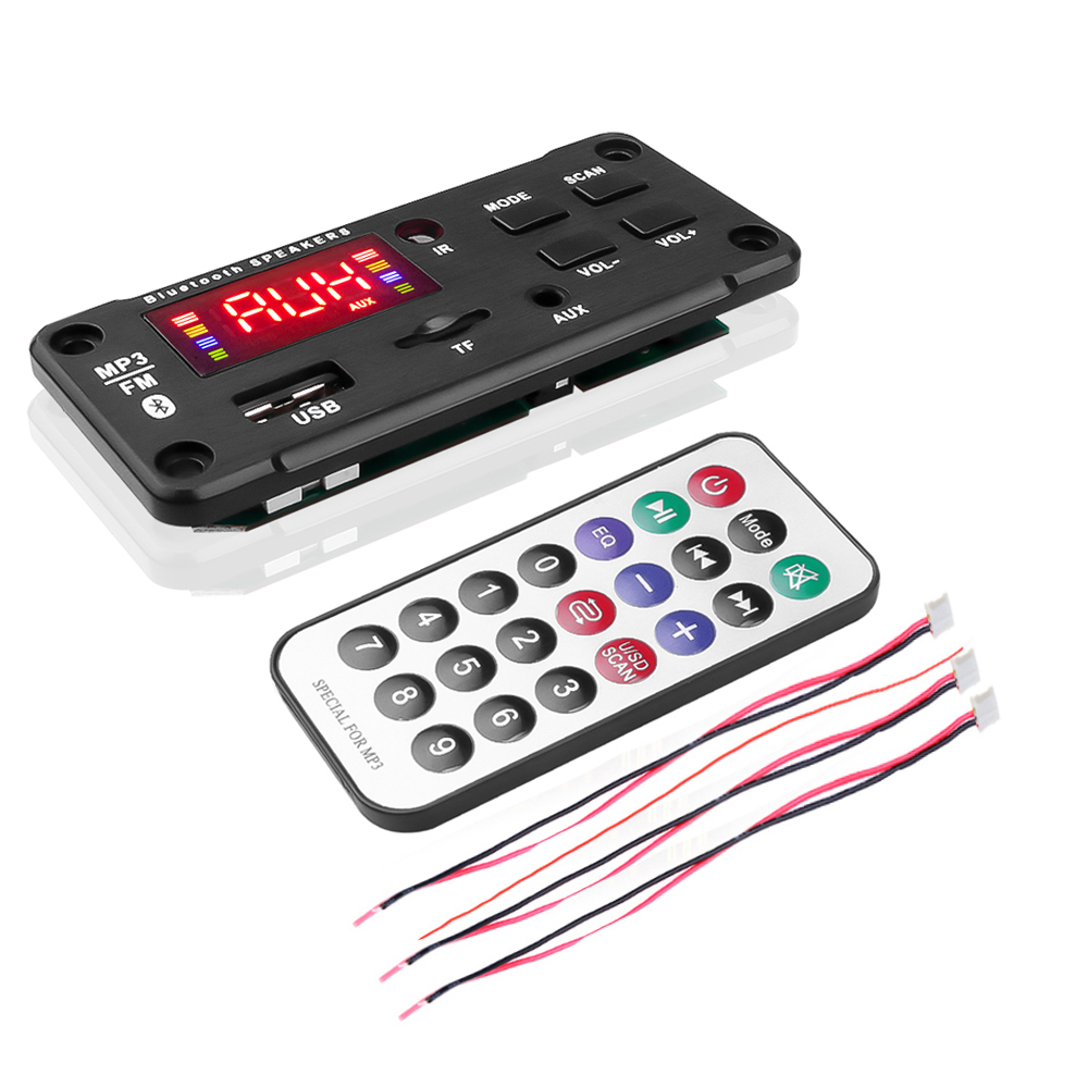 Bảng mạch giải mã âm thanh MP3 bluetooth 5.0 chất lượng cao chuyên dùng cho xe ô tô