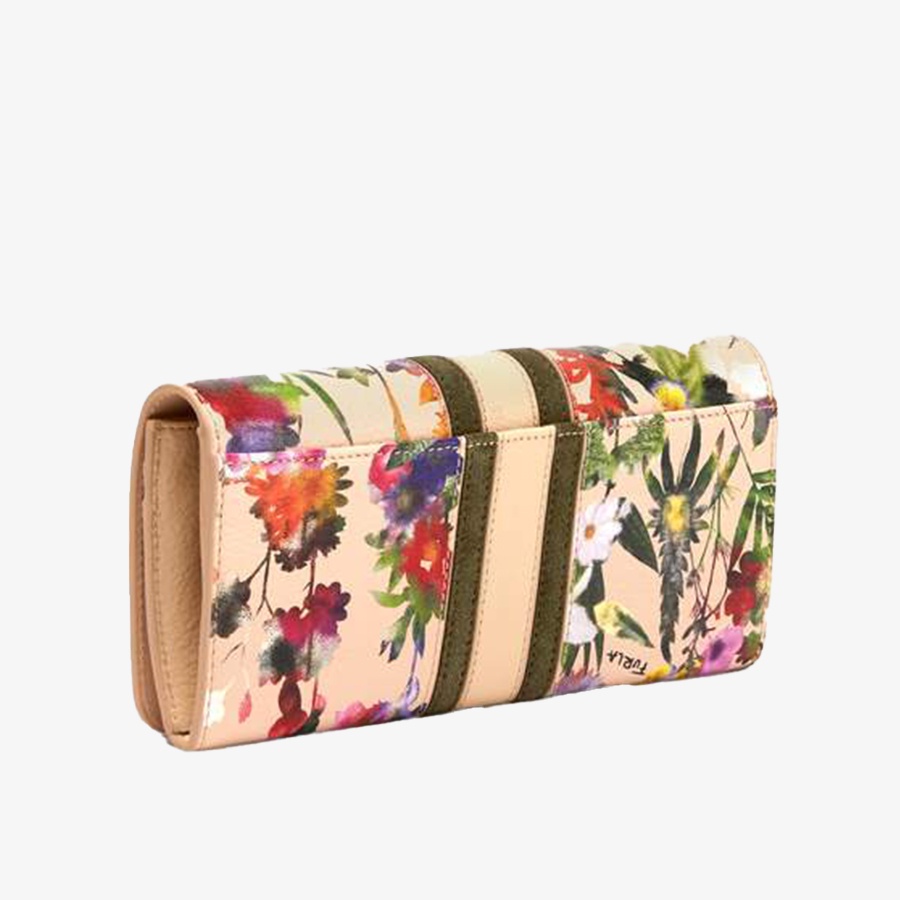 Ví Nữ FURLA Sirena Continental Wallet Vitello St Eracle St Flowering Vitello