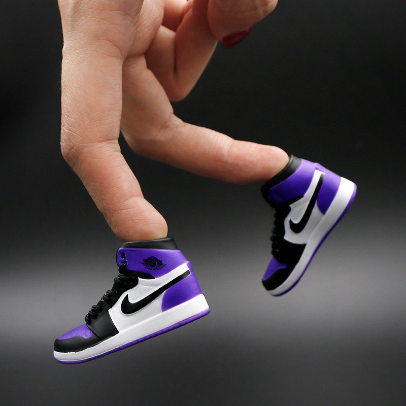 ◆Móc Khóa Hình Đôi Giày 3D AJ1-4 Tỉ Lệ 1/6