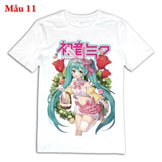 Áo Thun anime Hatsune Miku - Vocaloid ( nhiều mẫu)