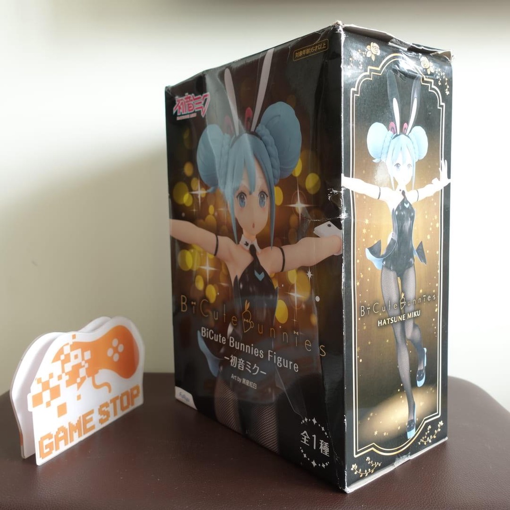 Mô hình tĩnh Hatsune Miku 31cm BiCute Bunnies Prize Figure Furyu Mô hình tĩnh Nhựa PVC CHÍNH HÃNG NHẬT MIKUFR01