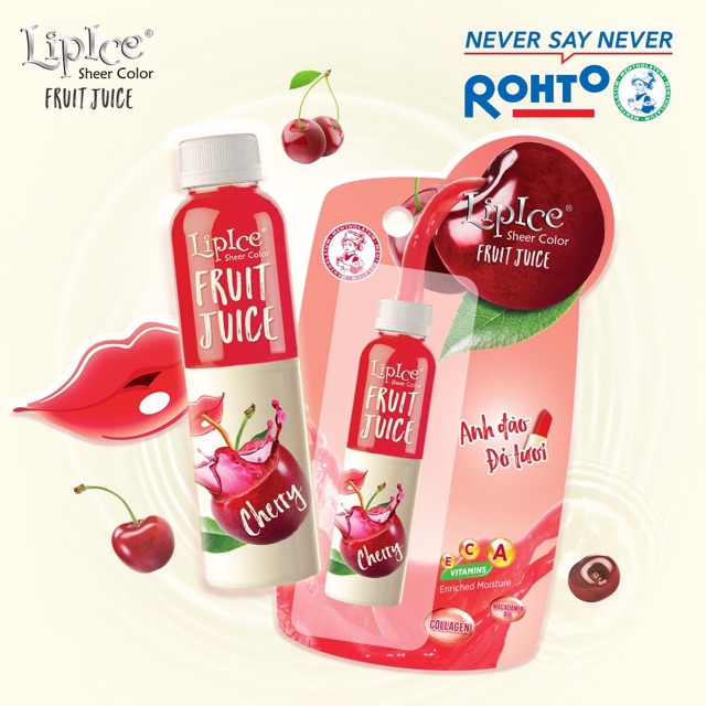 Son Dưỡng Có Màu Lipice Sheer Color Fruit Juice 4g