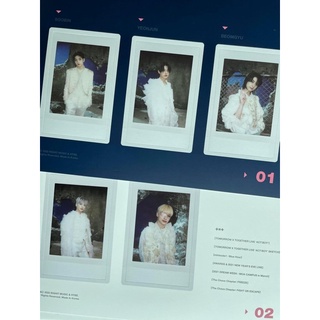 Thẻ ảnh INSTANT pola memories 2021 hàng chính hãng nhóm nhạc TXT