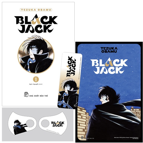 Truyện tranh Black Jack - Tập 1 - Bản đặc biệt - Bìa Cứng - Tặng Kèm Bookmark Nhựa + Poster + Khẩu Trang Black Jack