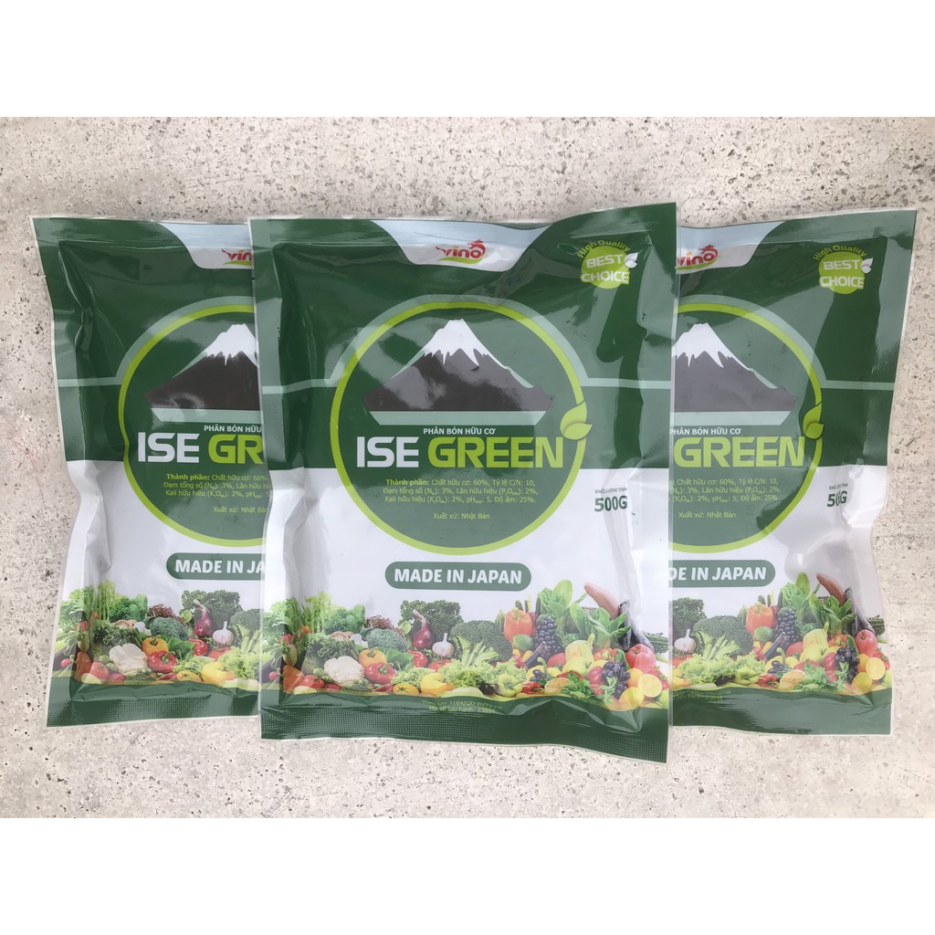 [NHẬT BẢN] Phân bón hữu cơ ISE GREEN (500gr)