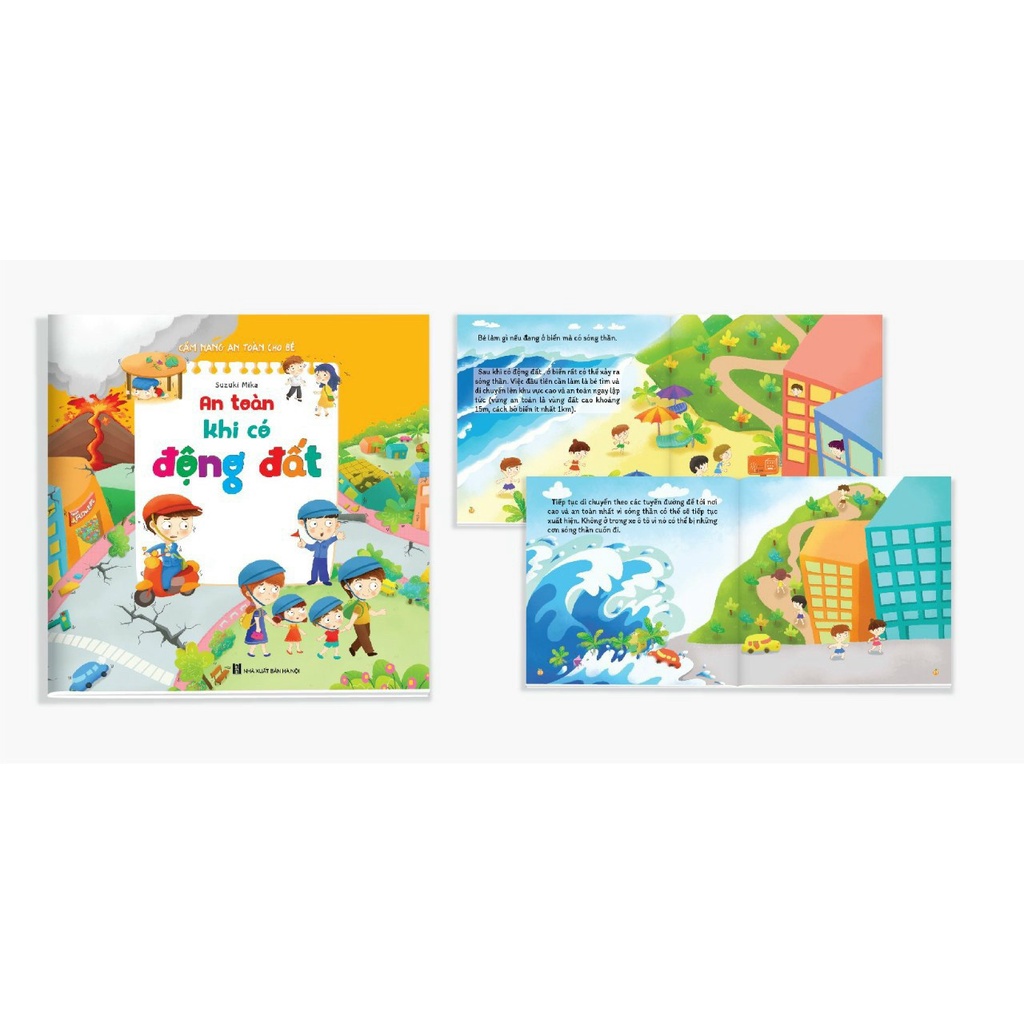 Sách - Cẩm Nang An Toàn Dành Cho Bé Từ 3-12 Tuổi