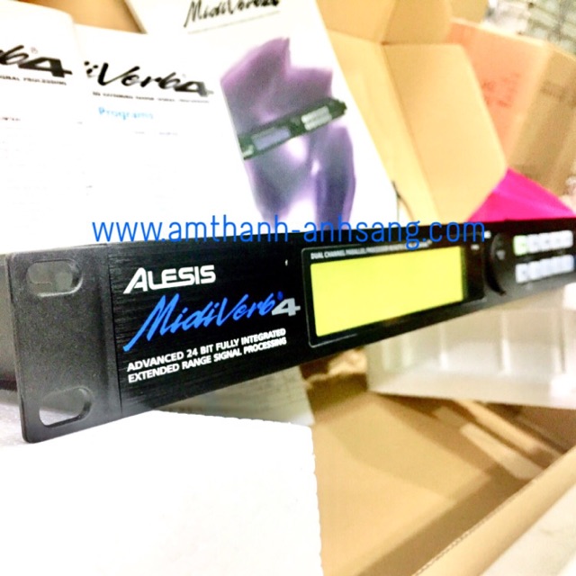Alesis Midiverb 4, 24 BIT midiverd4 Echo rời dòng cao cấp