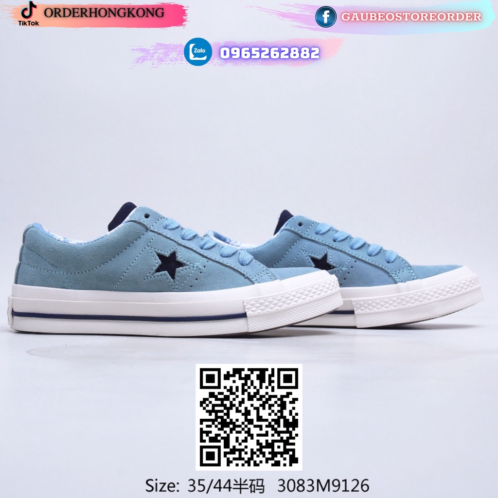 3083M9126 Nhận Order Hỗ Trợ Free Ship Giày 1:1 Sneaker ***CONVERSE One Star