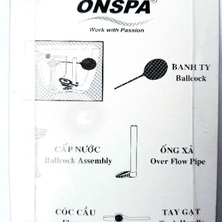 Cóc két nước Bồn cầu ONSPA