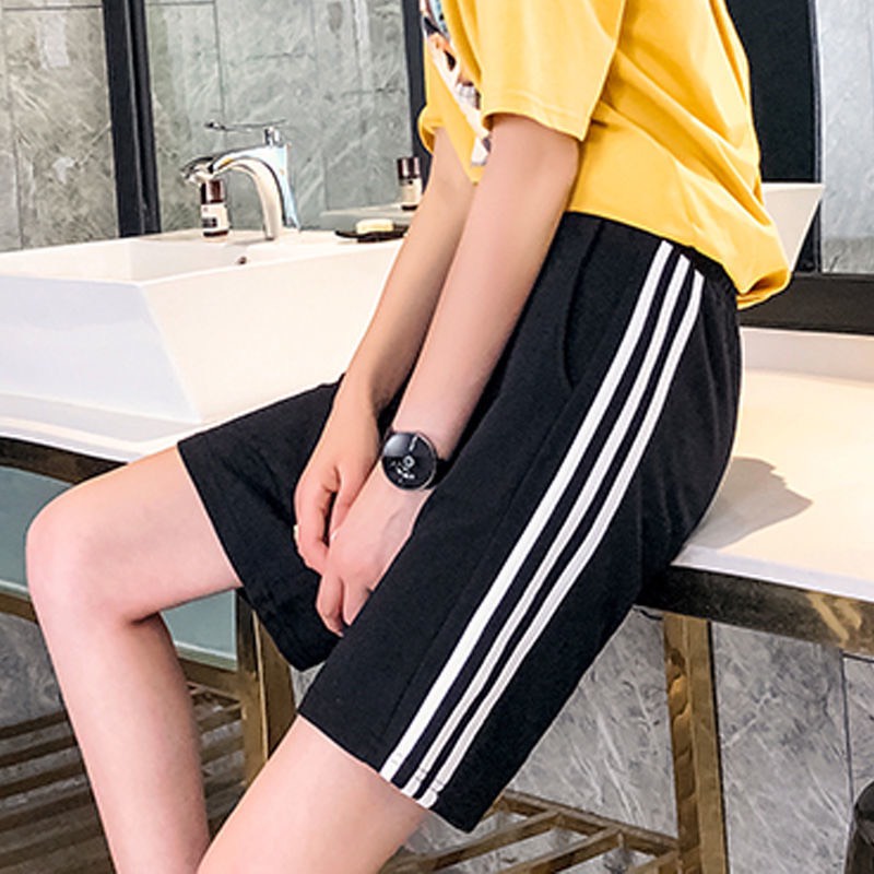 Quần Short, quần đùi nữ 3 sọc phong cách Unisex, Ulzzang - quần đùi thun 3 sọc siêu hot