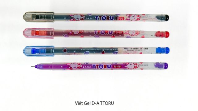 Bút Viết Gel D-A TTORU (1 cây)