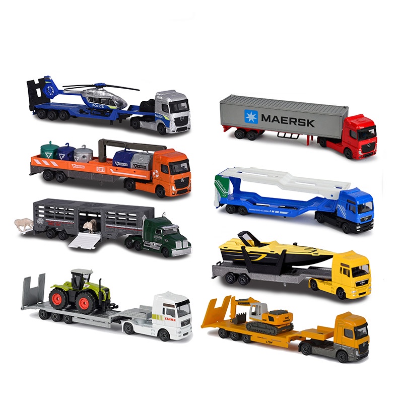 Mô Hình Xe Cần Cẩu MERCEDES-BENZ Atros & Lieberr Tỉ Lệ 1 / 64