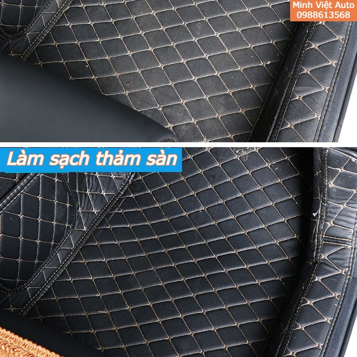 Chai xịt vệ sinh nội thất ô tô - Dung dịch làm sạch ghế da - Ghế nỉ - Taplo Tappi - Trần nỉ Trần da- Ghế Sofa.