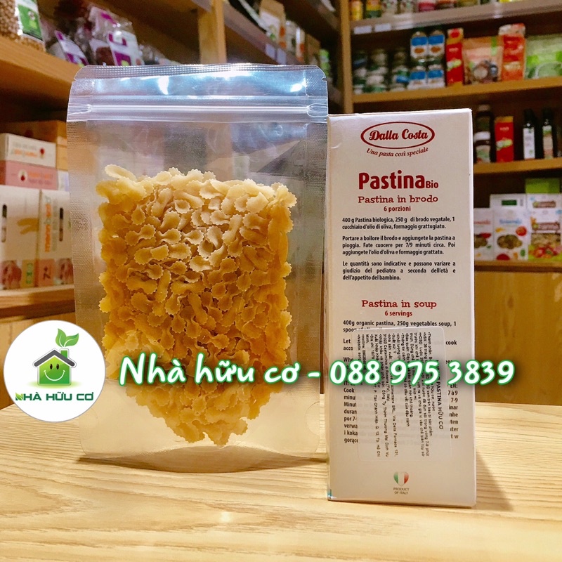 Nui Nơ Pastina Hữu Cơ Cho Bé 400g Dalla Costa/Organic Disney Pastina Bio - Hsd: 19/5/2024 - Nhà Hữu Cơ
