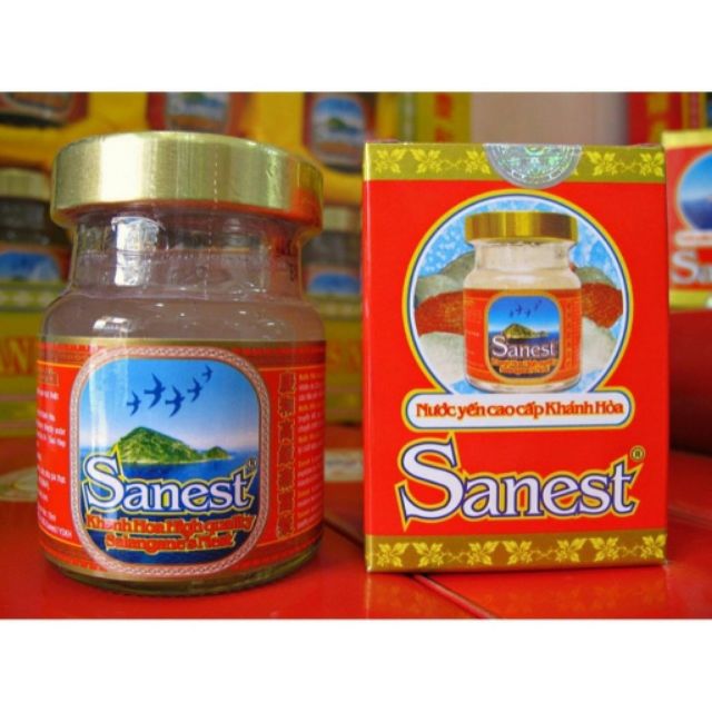 Yến sào Khánh Hòa Sanest hũ 70ml có đường