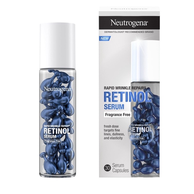 Tinh chất Rapid Wrinkle Repair Retinol Face Serum Capsules dạng viên