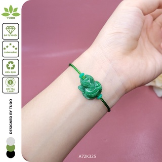 Vòng hồ ly ct sơn thủy mix dây cáp freesize tudo a72k325 cho mệnh mộc & hỏa