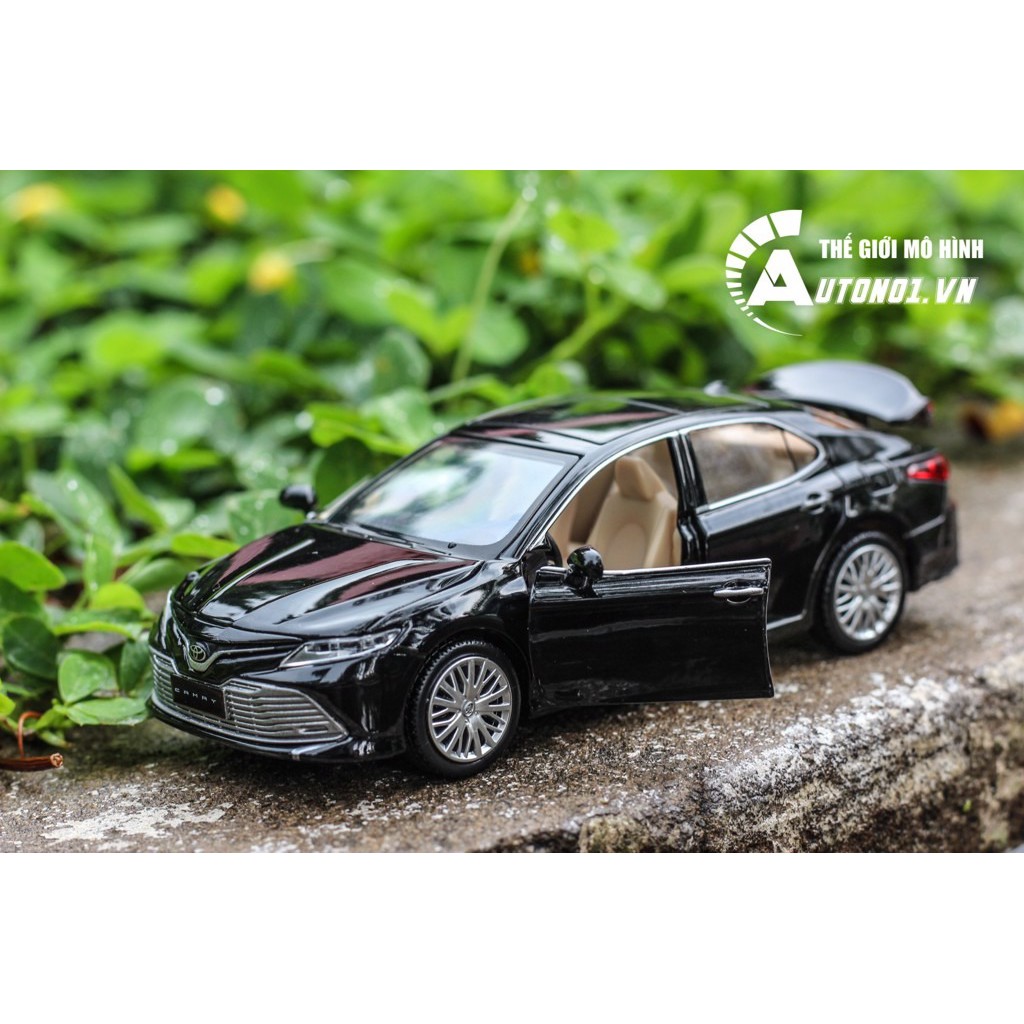 MÔ HÌNH XE SEDAN TOYOTA CAMRY 2019 BLACK 1:32 MSZ 6751