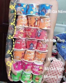 Mì tôm trẻ em lốc 6 hộp