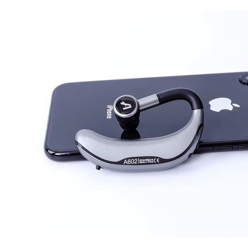 Tai Nghe Đàm Thoại Bluetooth 15H Aspor A602- Khử Nhiễu, Lọc Tiếng Ồn, Chính Hãng Aspor