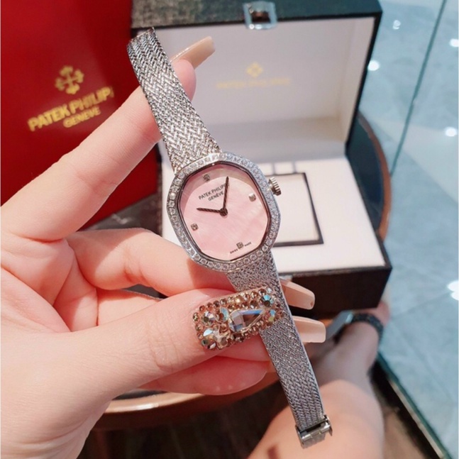 Đồng hồ nữ cao cấp, đồng hồ đeo tay nữ PA-TEK PHI-LIP full fox thiết kế thanh mảnh siêu sang chảnh, quý phái dành cho nữ