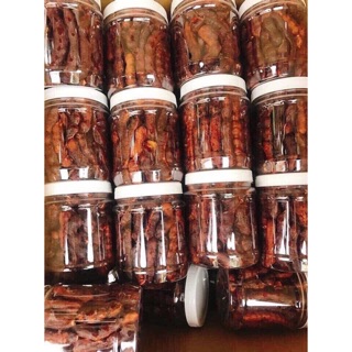 Me lào chấm muối ớt hũ 500gr