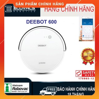Robot hút bụi thông minh Ecovacs Deebot 600