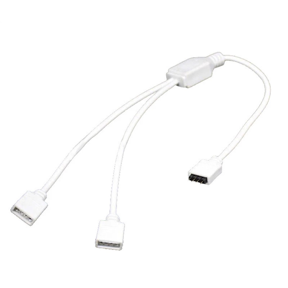 Dây cáp chia 4 chân 2/3/4 đầu RGB nối dài đèn LED 5050 3528