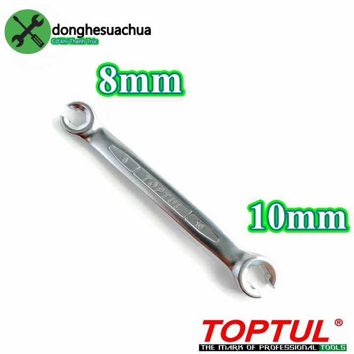 Cờ lê mở ống dầu 8mm x 10mm TOPTUL AEEA0810