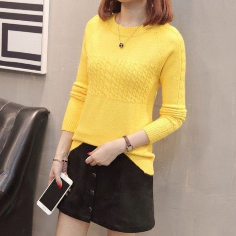 Áo len nữ Hàn Quốc cao cấp JAL06 | BigBuy360 - bigbuy360.vn