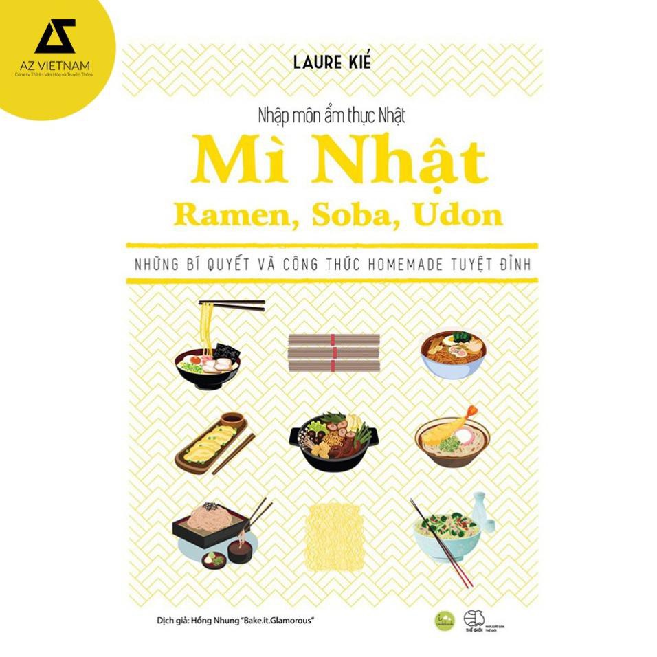 Sách - Mì Nhật – Ramen, Soba, Udon [AZVietNam]