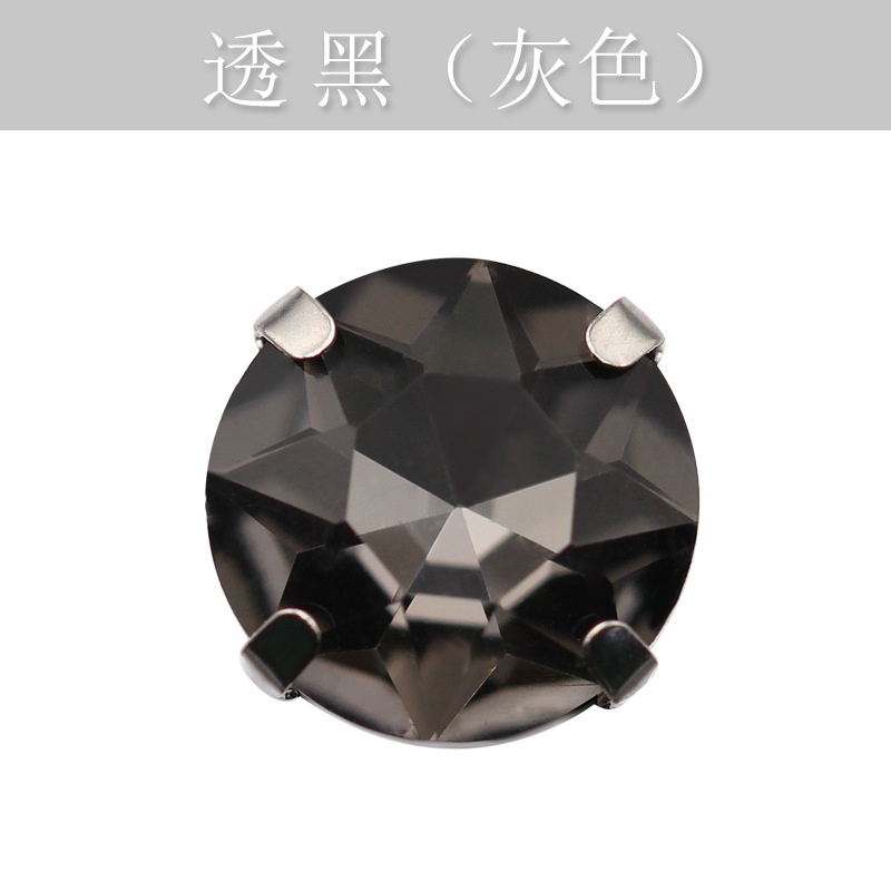 Kẹp Càng Cua Hoa Đính Đá Trang Trí Quần Áo Chất Lượng Cao