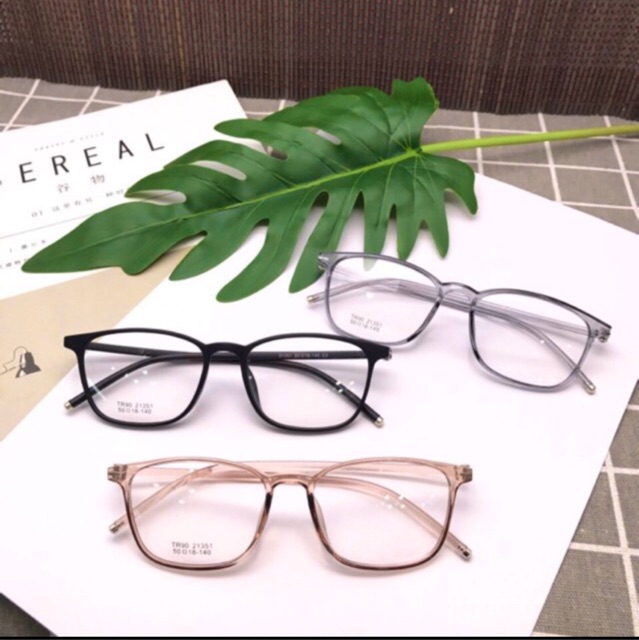 Gọng kính dẻo cận 0 đến 6 độ hot nhất 2018 vuông bầu fullbox | BigBuy360 - bigbuy360.vn