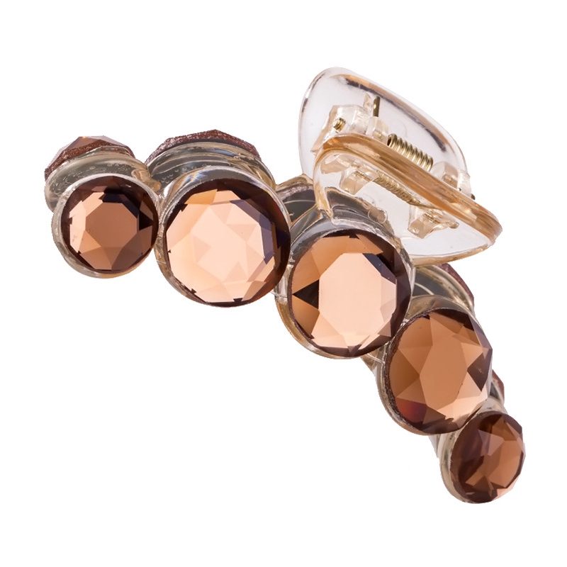 Kẹ̣p tóc càng cua đính hạt pha lê cho nữ