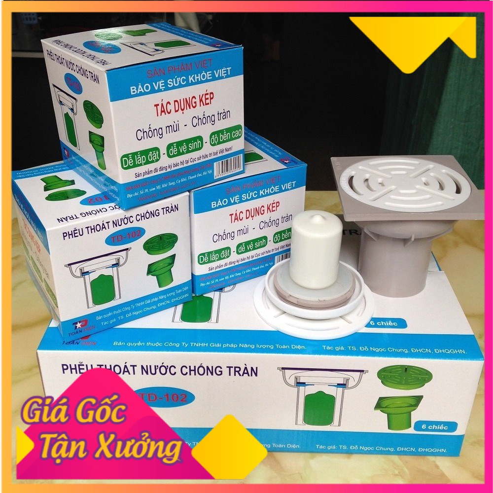 [BÁN SỈ, BUÔN] Phễu thoát nước chống tràn TD-102 + Tặng lấy dáy tai có đèn trị giá 15k - H3C