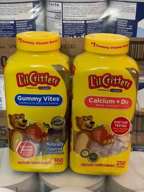 Kẹo dẻo gấu Vitamin tổng hợp gummy Vites 300viên