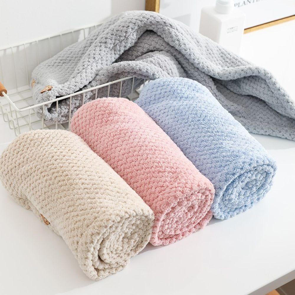 YIYU Nón Trùm Tóc Khi Tắm Thấm Hút Tốt Nhanh Khô Họa Tiết Thêu TYLER1 Cho Nữ