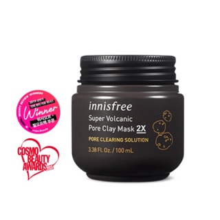 [CÓ SẴN] Mặt nạ đất sét Innisfree Super Volcanic Clay Mousse Mask 2X( inbox trước khi đặt hàng)