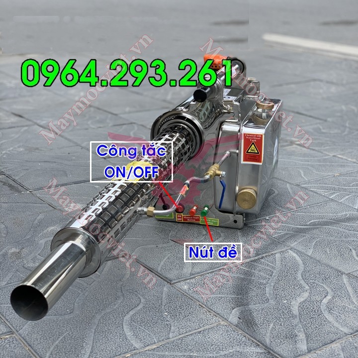 Máy xông khói đuổi bắt chuột chống phá hoại mùa màng cho bà con Vector Fog H200 - Hàn Quốc