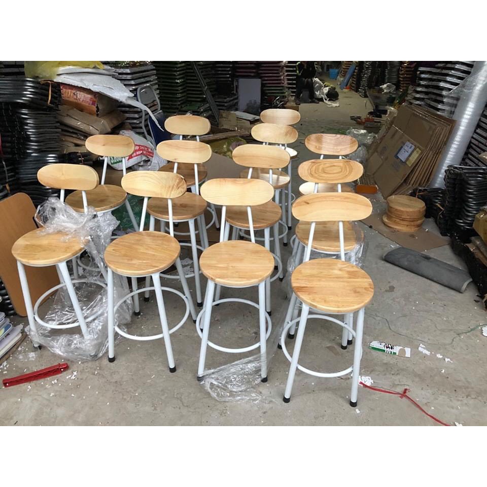 Ghế sắt quầy ba cao giá rẻ