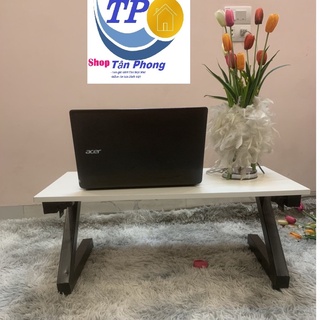 🔥🔥Bàn làm việc [50*100*C35cm] chân sắt chữ Z gấp bệt{GIÁ TẠI XƯỞNG}mặt gỗ MDF TRẮNG nhập khẩu cao cấp dày 17