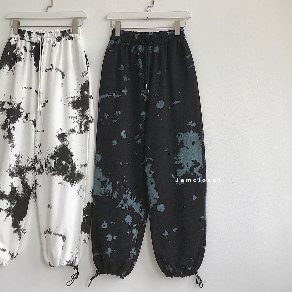 Quần Jogger Nữ Hanyi Dây Rút Dáng Thể Thao Ống Loang Dáng Thể Thao Năng Động 2705 JEMCLOSET