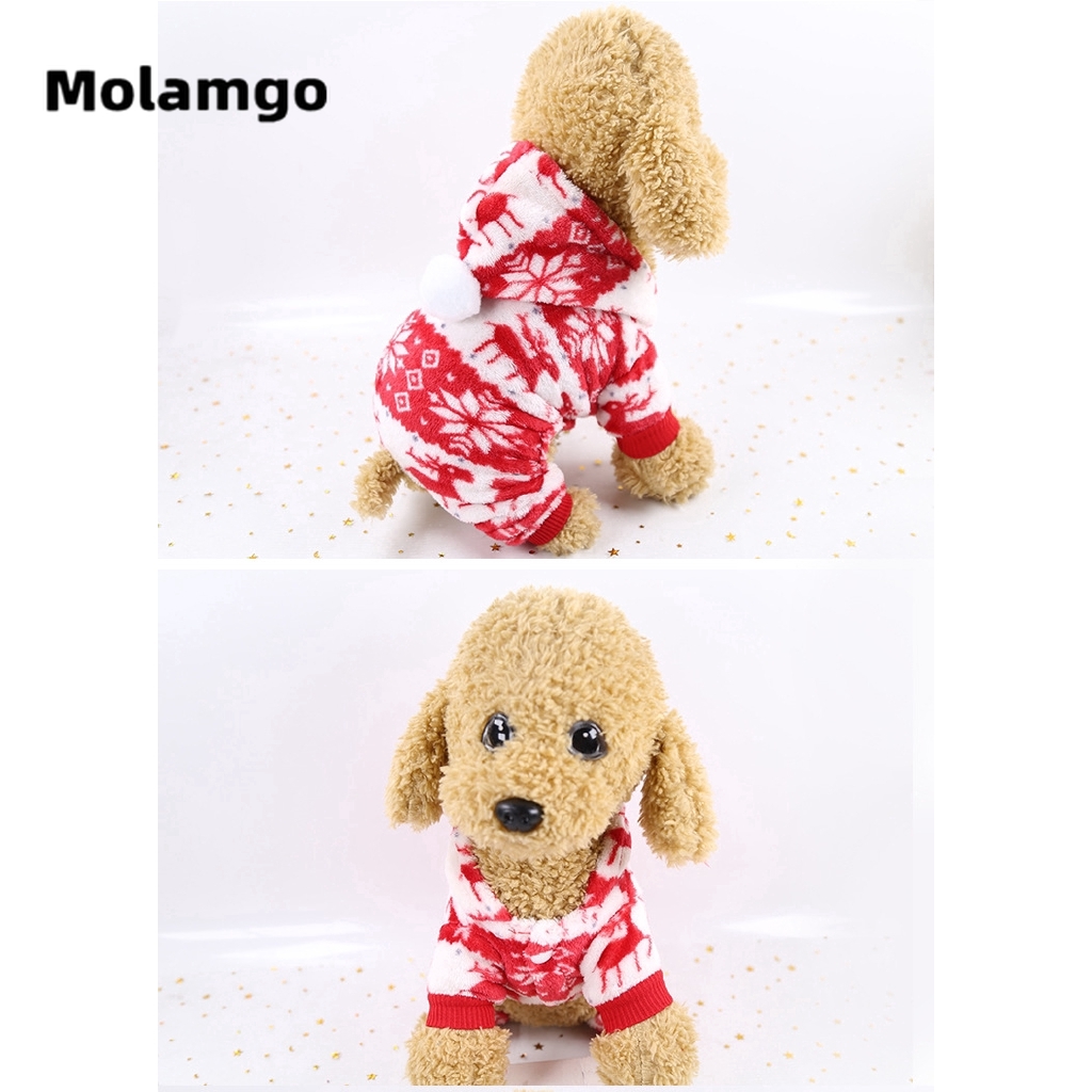 MOLAMGO  Áo Nhung Giữ Ấm Cho Thú Cưng