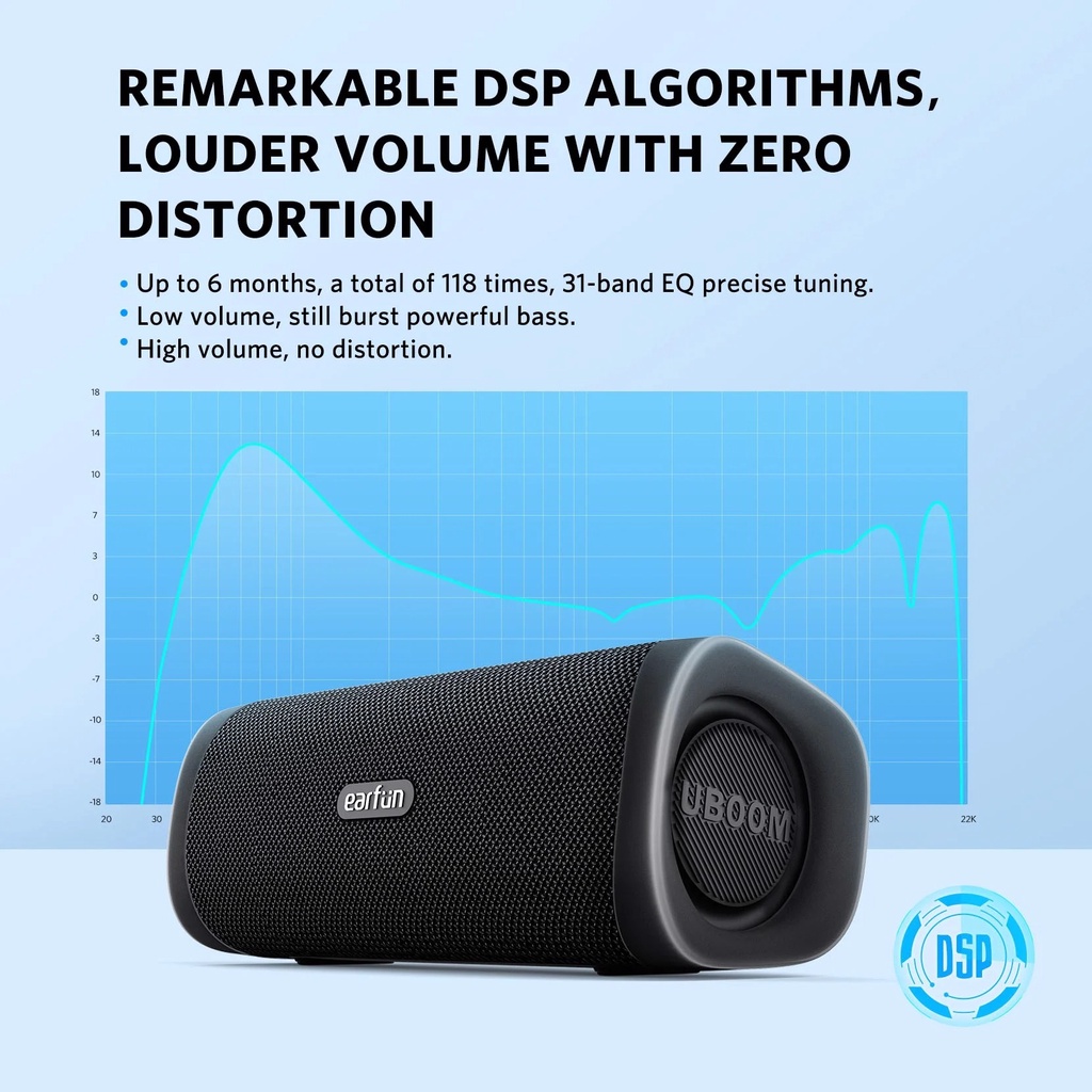 Loa di động EarFun UBOOM L - Hàng chính hãng